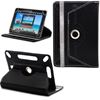 Picture of Leather 7-inch Tablet Cover Case 360 degree Rotating Stand For All Types Of 7-inch Tablets With 1 Touch Stylus Pen (Black)