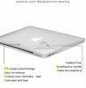 Picture of MacBook 5 in 1 Clear Screen Protector Film For Apple MacBook Pro Retina - 12.1 Inch Laptop, Include Screen Protector, Palmrest with Trackpad, Upper and Bottom Cover Protective Skin, Easy To Install & Auto Absorption ( Silver )