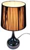 Picture of Table Lamp - Chrome Touch Bedside Table Lamps Lights Home Lamp Traditional Style (064-H969- Black)