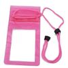 Picture of Waterproof Case - Universal Durable Underwater Dry Bag, Touch Responsive Transparent Windows, Watertight Sealed System - Light Pink