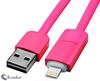Picture of 2 In 1 Micro USB data cable for iPhone and Android series 1m PINK