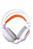 Picture of Gaming Headset - 3.5mm Stereo LED Lighting Over-Ear Gaming Headset with Mic for PC Game With Noise Cancelling and Volume Control - G900 Orange