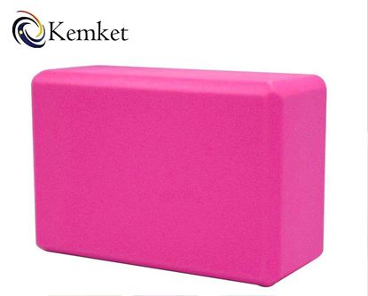 Picture of Kemket Yoga Block Brick Foaming Foam Block Home Exercise Pilates Tool Stretching Aid