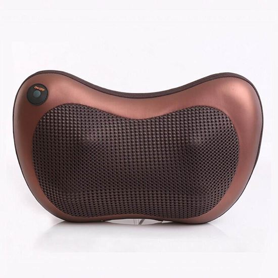 Picture of Portable Massage Pillow Kneading Massage Cushion with 4Heated Roller Car Charger