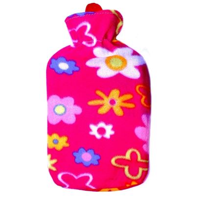 Picture of Hot water bag with fleece 2L DARK PINK