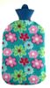 Picture of Hot water bag with fleece 2L GREEN FLOWER
