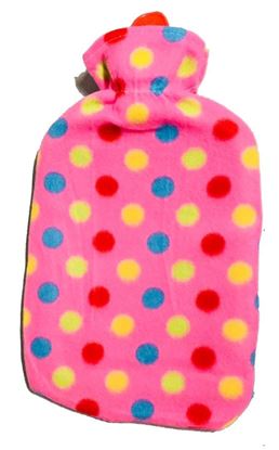 Picture of Hot water Bag with fleece 2L PINK MIXBALL