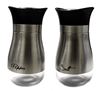 Picture of 2-Piece Stainless Steel Salt and Pepper Jar Rack Set