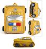 Picture of Autokids Child Backpack Anti-lost The Police Car Design Bag With Pencil Case (Yellow)