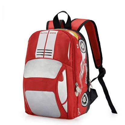 Picture of Autokids Child Backpack Anti-lost The Car Design Bag (RED)