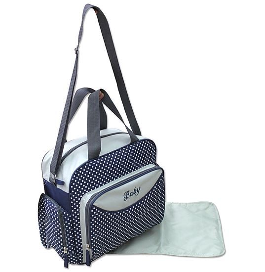 Picture of Baby Kingdom 3-Part Baby Changing Bag Blue