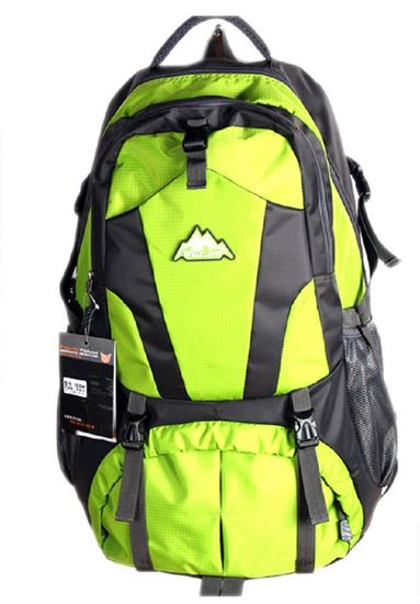 Picture of Men Travel Bags Waterproof Resin Mesh System Outdoor Camping Travel Hiking Backpacks Bag Green