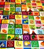 Picture of Play Mat Double-side High Quality Baby Crawl Mat Size : 150x180 cm  ALPHABET(A-Z) AND FRUIT NAME