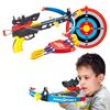 Picture of Kids Crossbow Set With Arrows Target Infrared Toy Gun Archery Shooting Game Boys Red and Black Colour