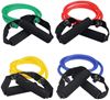 Picture of Kemket Rubber Resistance Band Tube Cord Fitness Home Gym Exercise Training with Handles BLACK