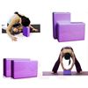 Picture of Kemket Yoga Block Brick Foaming Foam Block Home Exercise Pilates Tool Stretching Aid PURPLE