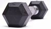 Picture of Rubber Hex Dumbbells  Sold In Single Home Gym Fitness Exercise workout training 15kg