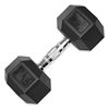 Picture of Rubber Hex Dumbbells  Sold In Single Home Gym Fitness Exercise workout training 14kg