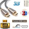 Picture of Kemket HDMI to HDMI Gold Plated Connectors High Speed Gold Premium Quality ZINK HDMI supports all HD ready devices and gadgets in Male to Male Zink HDMI Cable 10 Meter