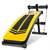 Picture of Kemket Adjustable Weight Bench Weight Lifting Gym Home Workout Bench Height Adjustable Utility Bench Flat Incline Decline Abs,Bench Press, Adjustable Barbell Crunch - Image & Colour Slightly may vary