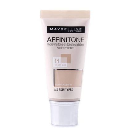 Picture of Maybelline Affinitone Perfecting & Protecting Foundation - 14 Creamy Beige, 30ml