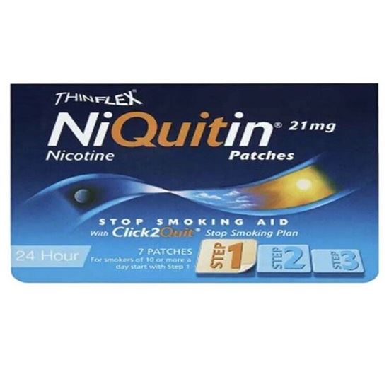 Picture of Niquitin CQ Patches 21mg Original - Step 1 - 7 Patches