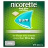 Picture of Nicorette Original Chewing Gum, 4 mg, 210 Pieces (Stop Smoking Aid) - Packaging may Vary