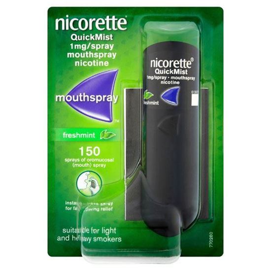 Picture of Nicorette QuickMist Mouthspray Freshmint 1 x 150ml Freshmint