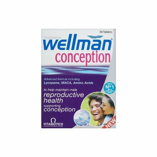 Picture of Vitabiotics Wellman Conception Tablets - 30 Capsules