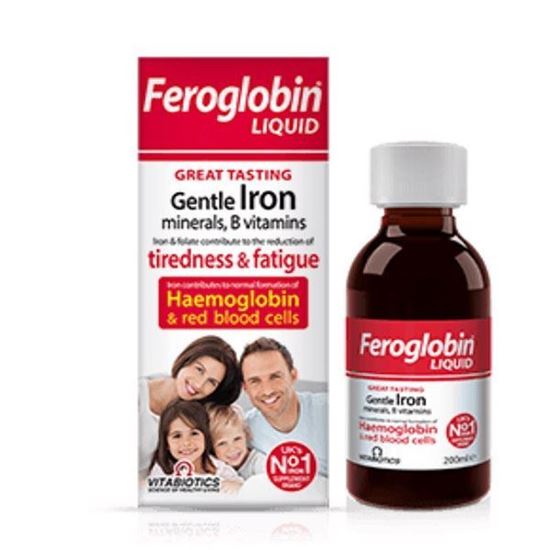 Picture of Vitabiotics Feroglobin-B12 Iron Supplement Liquid 200ml