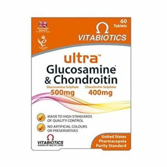 Picture of Ultra glucosamine & chondroitin tablets 500mg/400mg 60 pack