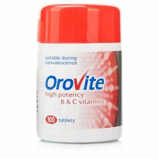 Picture of Orovite High Potency B & C Vitamins 100 Tablets