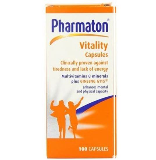 Picture of Pharmaton 100 Capsules Relief Of Daily Fatigue