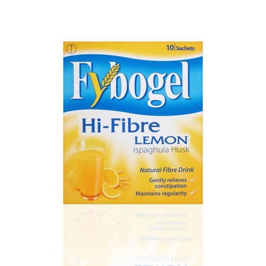 Picture of Fybogel Hi Fibre Sachets Lemon Flavour 10