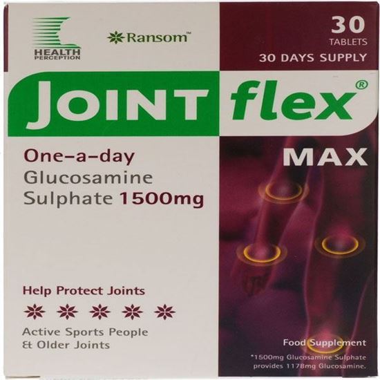 Picture of Health Perception Max Strength Glucosamax Original One a Day Glucosamine Sulphate 1500mg 30 Tablets