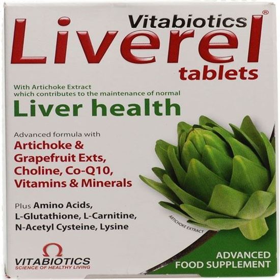 Picture of Vitabiotics Liverel - 60 Tablets