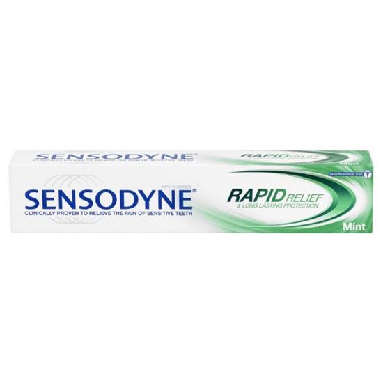 Picture of Sensodyne Mint Rapid Relief Toothpaste 75ml