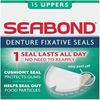 Picture of Seabond Denture Fixative Seals Original Triple Action for All Day Hold, Comfort & Protection, 15 Uppers