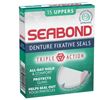 Picture of Seabond Denture Fixative Seals Original Triple Action for All Day Hold, Comfort & Protection, 15 Uppers
