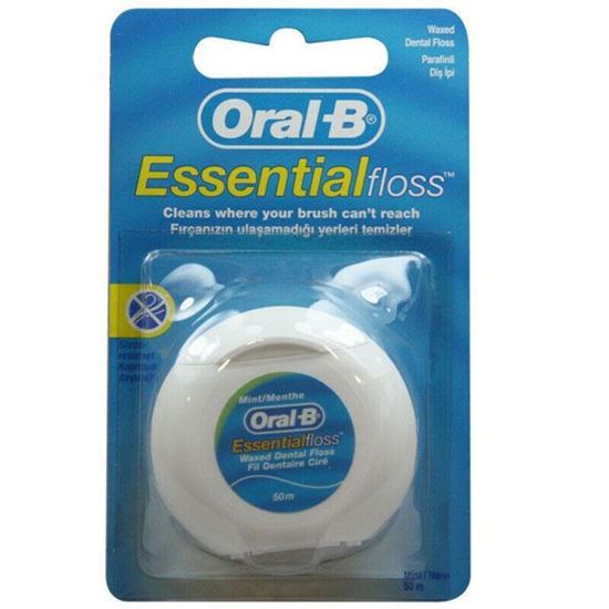 Picture of Oral-B Essential Floss Mint Waxed 50m