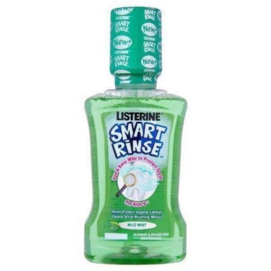 Picture of Listerine Amart Rinse For Kids 6+ Mild Mint 250ml