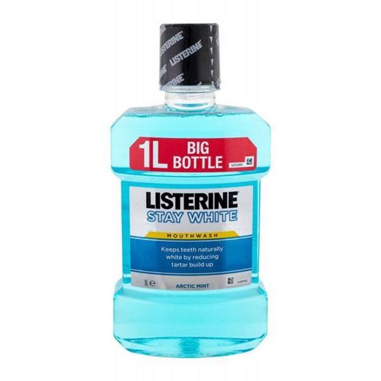 Picture of Listerine Stay White Mouthwash Arctic Mint, 1L