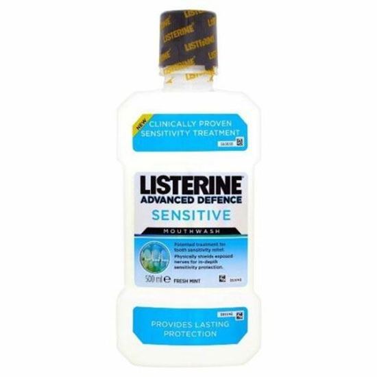 Picture of Listerine Advanced Defence Sensitive Mouthwash Fresh Mint 500ml