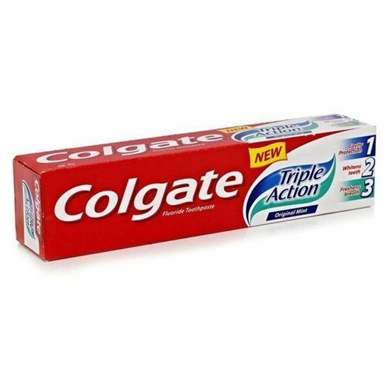 Picture of Colgate Triple Action Original Mint Fluoride Toothpaste, 100ml