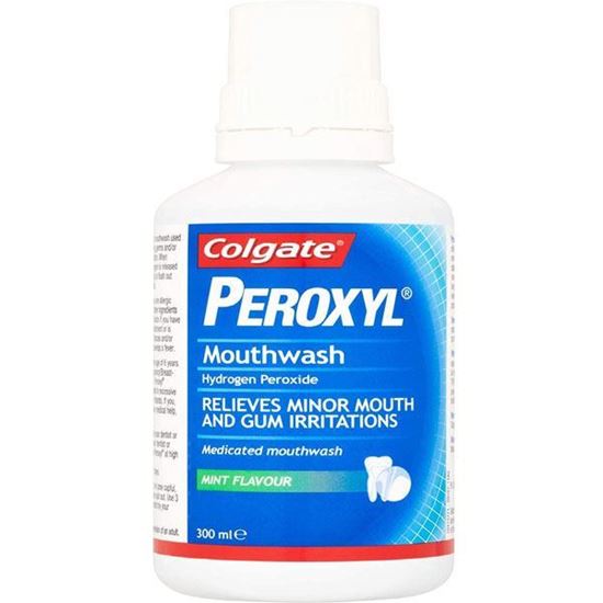 Picture of Colgate Peroxyl Medicated Mouthwash 300ml
