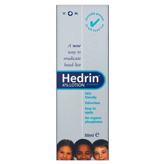 Picture of Hedrin Head Lice Treatment Lotion 4 Dimeticone 50ml