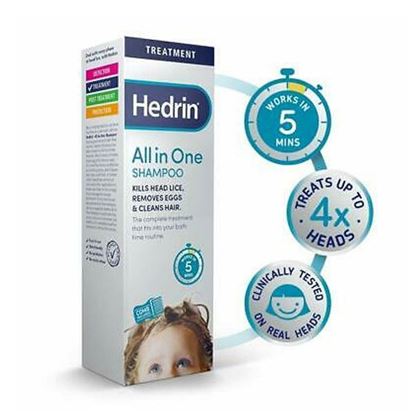 Picture of Hedrin All in One Shampoo 100ml