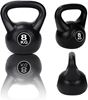 Picture of Kemket Home Gym Fitness Exercise Vinyl Kettle bell workout training 8kg