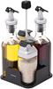 Picture of Aminno Oil & Vinegar Salt Pepper Dispenser Set 5 pcs Set