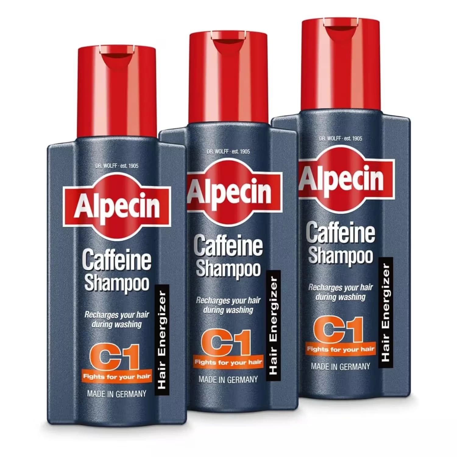 Alpecin Caffeine Shampoo C1 250ml x 3 Packs